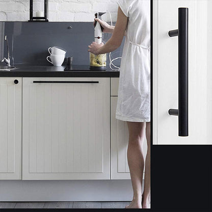 Solid Copper Cabinet Handle with Cylindrical Design