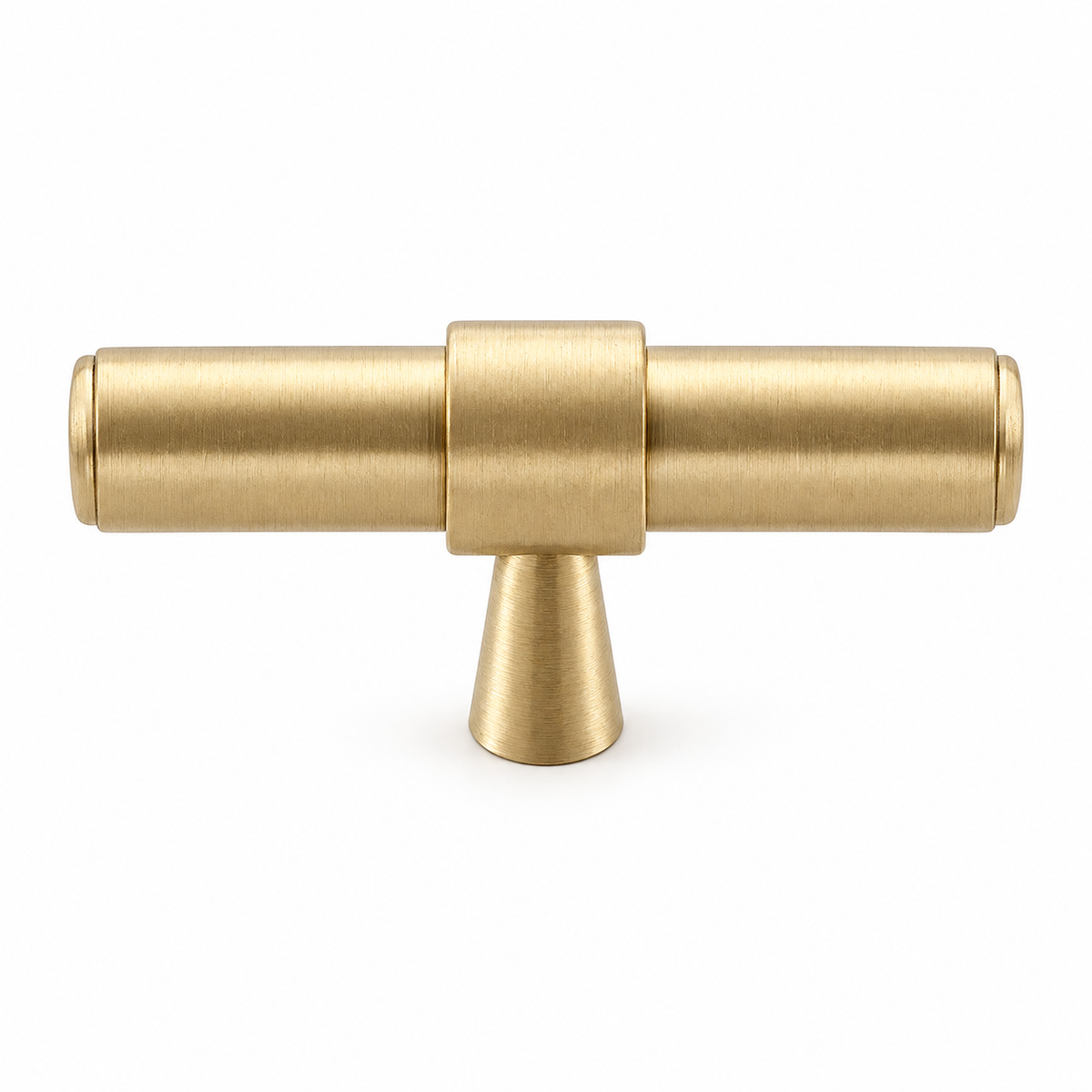 Brushed Pure Copper Cabinet Door Pull Handle 2 Colours Options 64-320mm