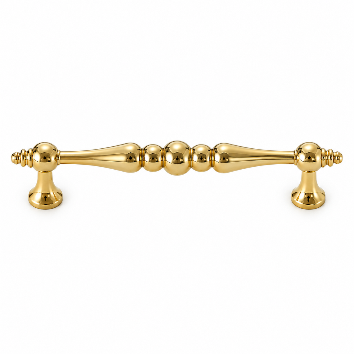 Solid Cabinet Door Pull Handle 96-160mm - Gold