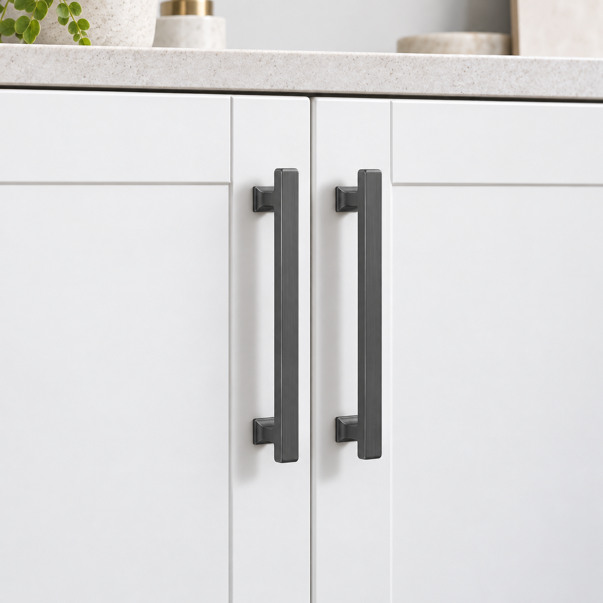 Zinc Alloy Wardrobe Cabinet Pull Handle 128/224mm - view 2