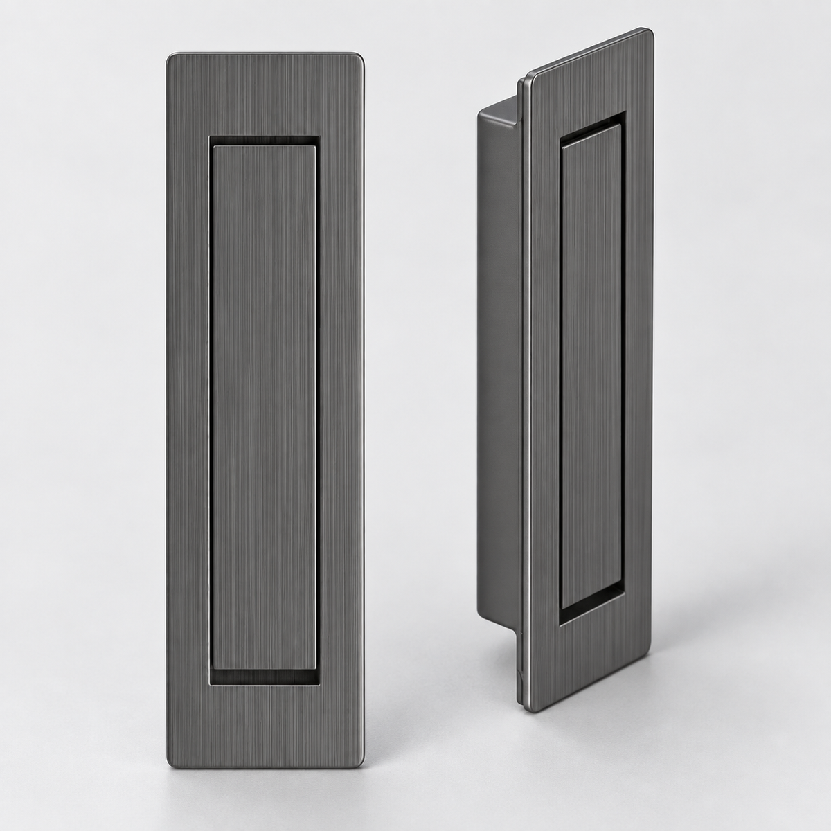 304 Stainless Steel Interior Sliding Flush Handle 80mm - view 2