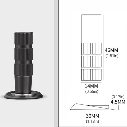Concealed Magnetic Floor Door Stopper Retractable