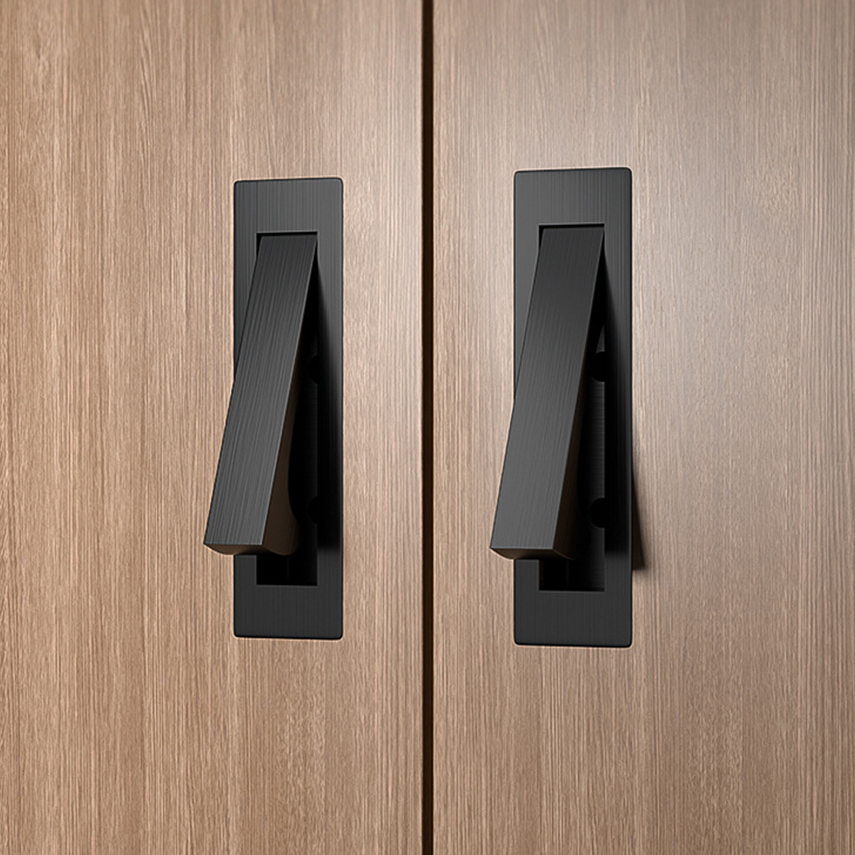 304 Stainless Steel Interior Sliding Flush Handle 80mm - view 11