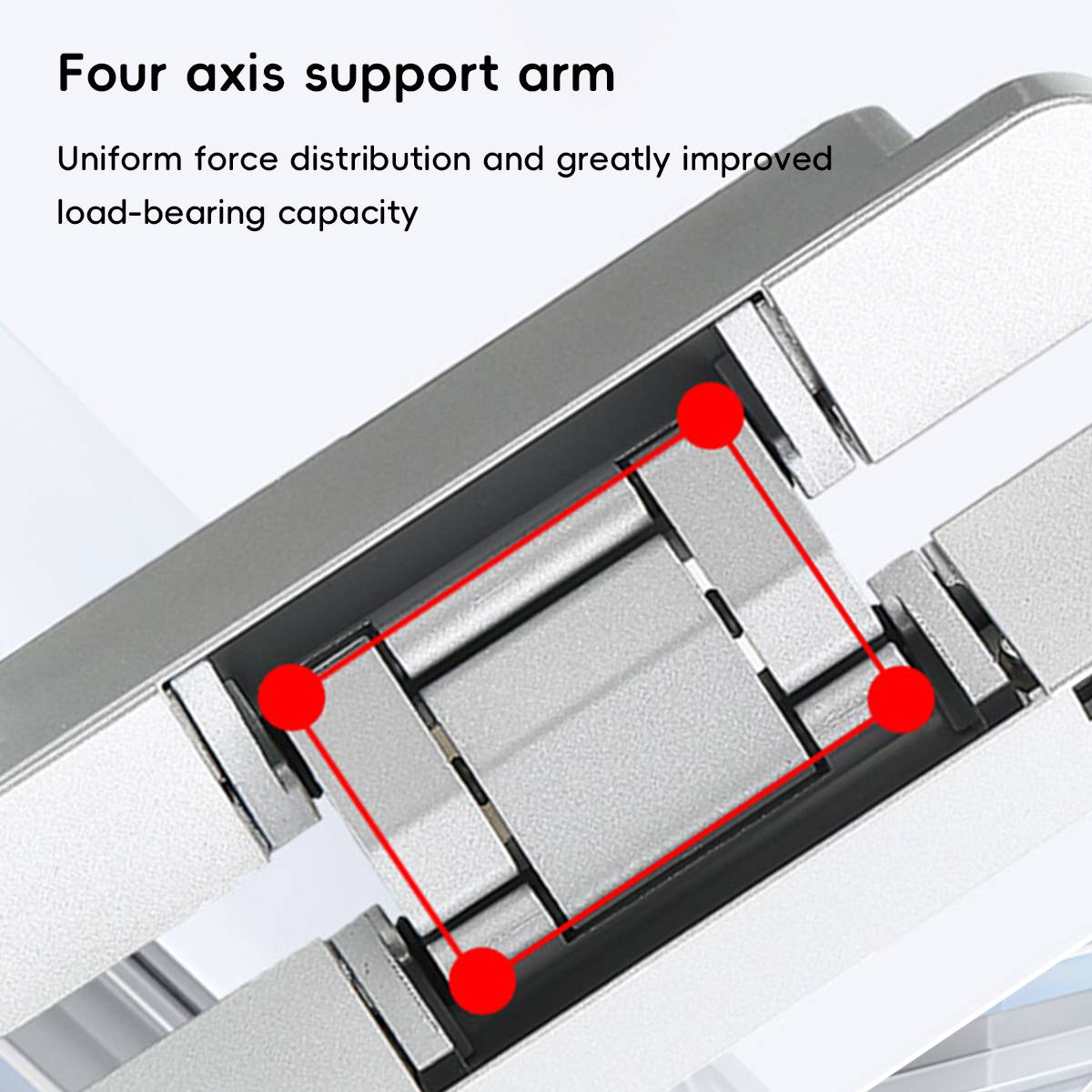 2Pcs Metal Concealed 3D Door Hinge for Door Furniture