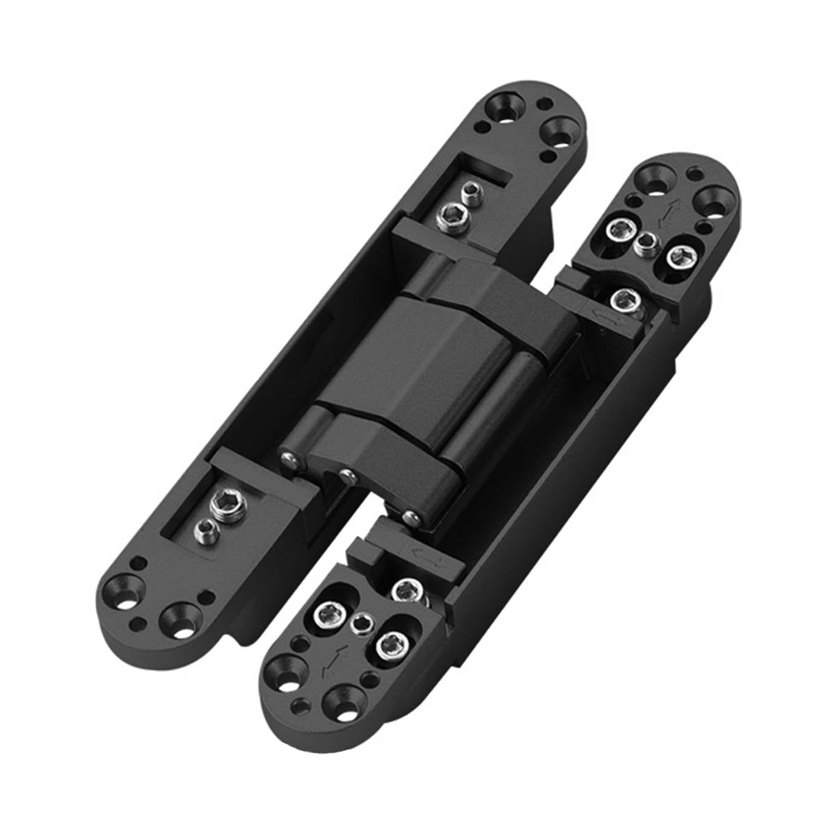 2Pcs Metal Concealed 3D Door Hinge for Door Furniture