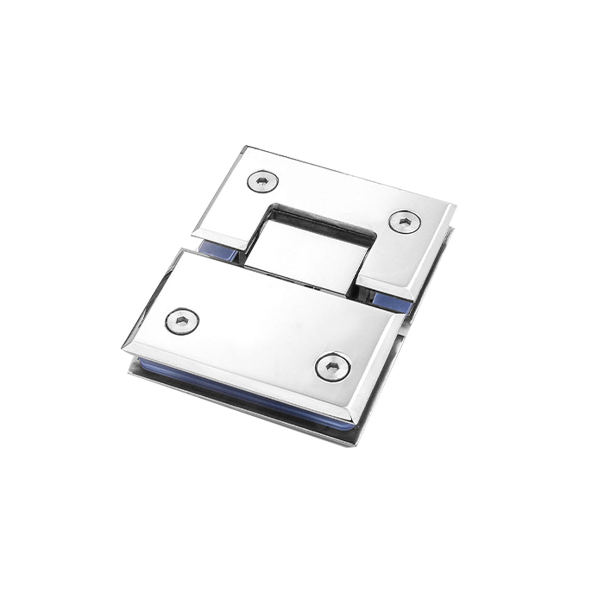 Silver Polished 304 Stainless Steel Shower Screen Hinge