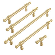 Gold Brass Cupboard & Cabinet Door Pull Handle 96-224mm