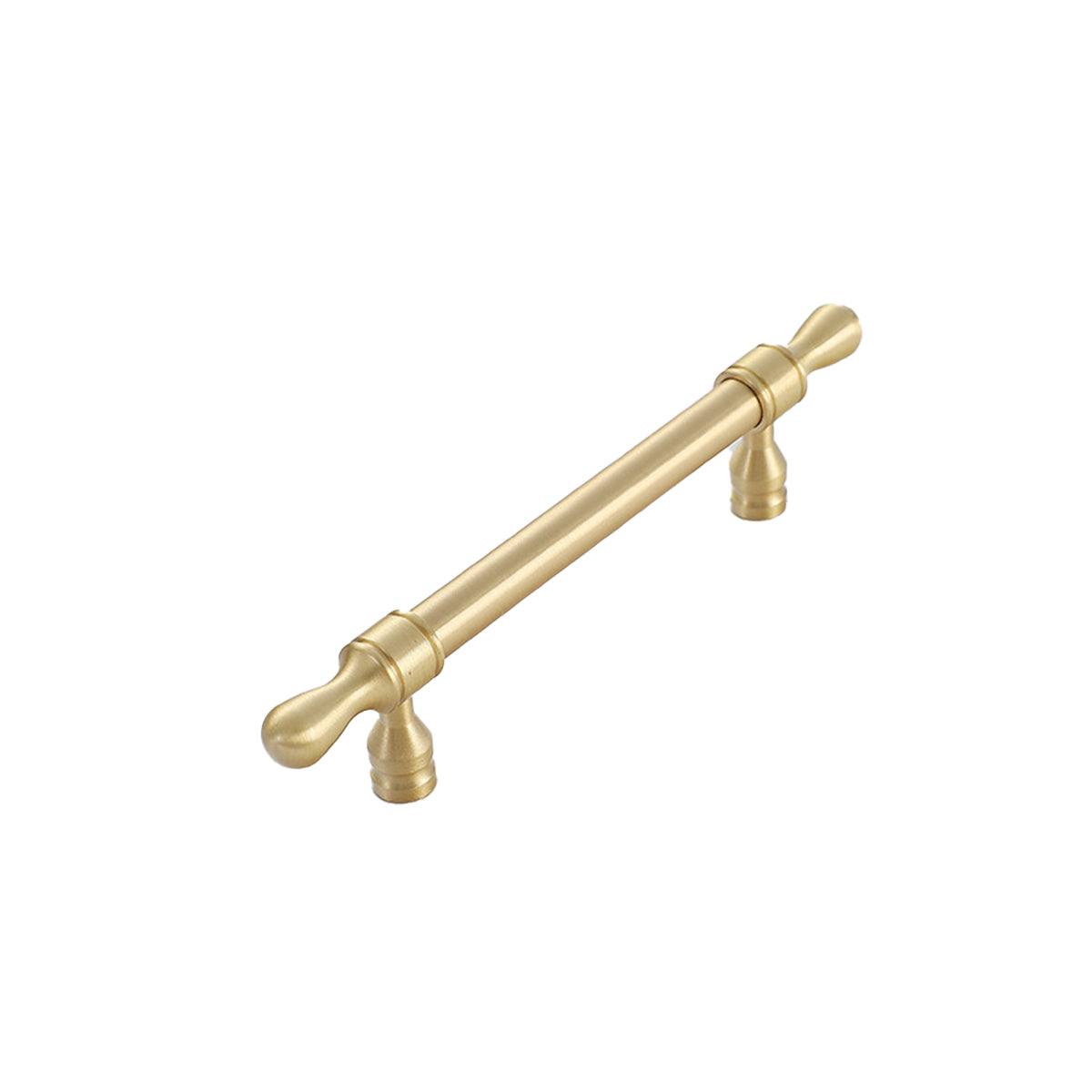 Brass Cabinet and Drawer Handle in Gold with 96–224mm Sizes