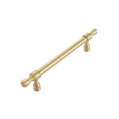 Brass Cabinet and Drawer Handle in Gold with 96–224mm Sizes