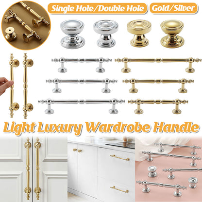 All-Copper Wardrobe Handle with 96/128mm Spacing