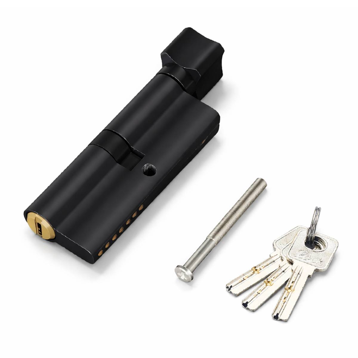 2 Pcs Anti-Theft Lock Cylinder with Three Keys