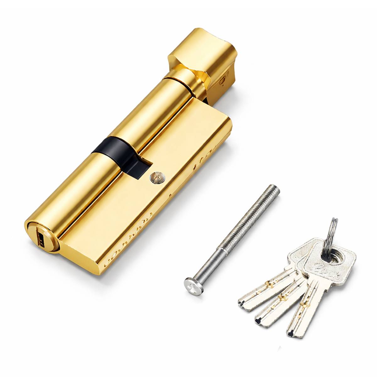 2 Pcs Anti-Theft Lock Cylinder with Three Keys