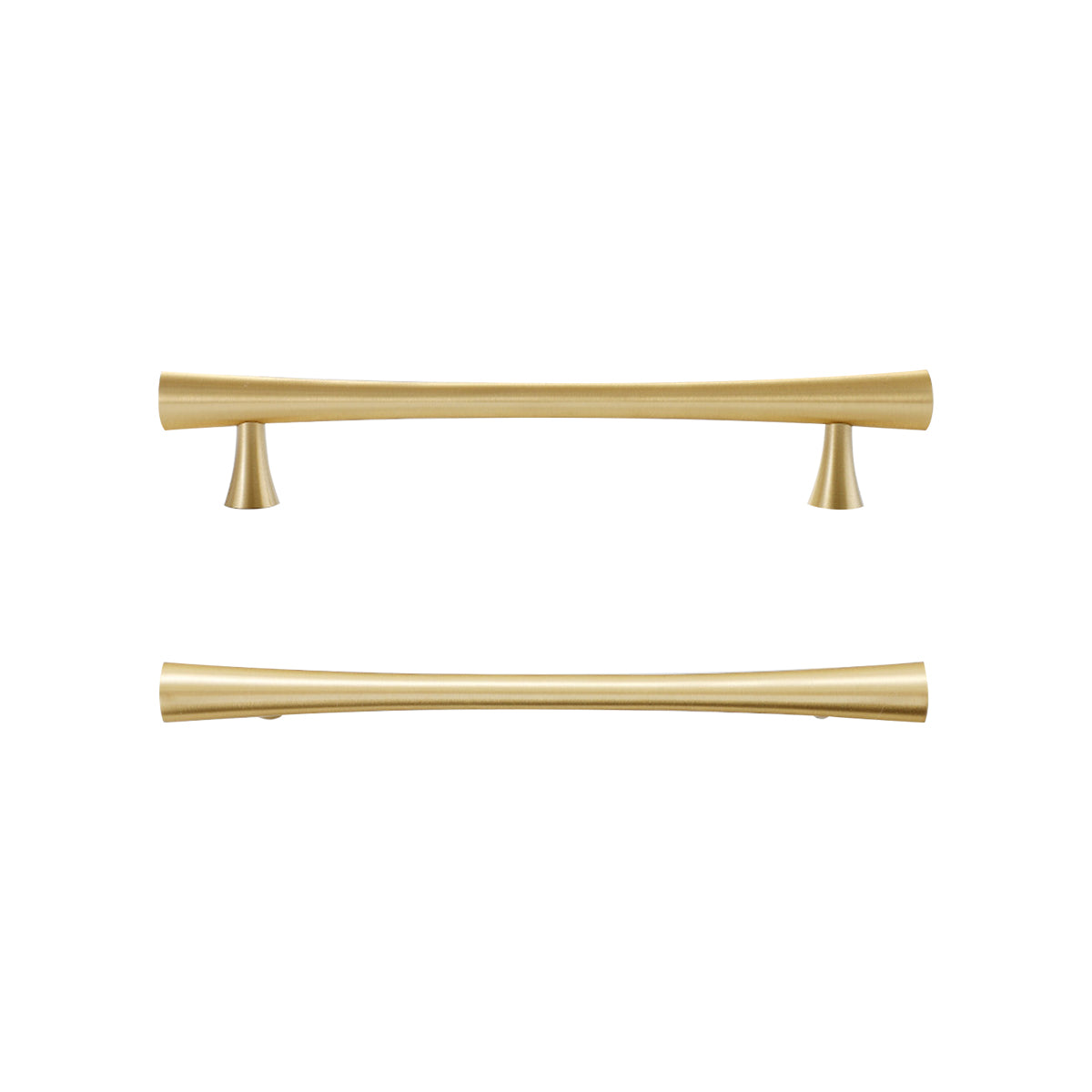 Modern Style Brass Cupboard & Cabinet Door Pull Handle 96-160mm