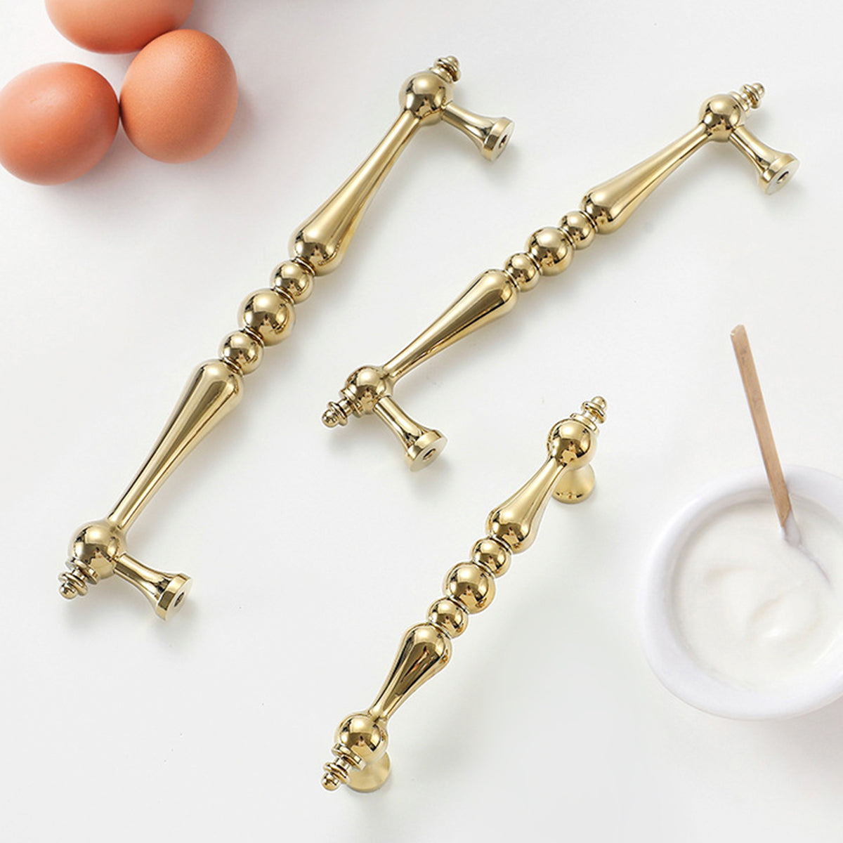 Solid Brass Cabinet Handle for Wardrobes And Drawers