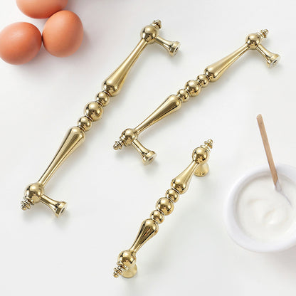 Solid Brass Cabinet Handle for Wardrobes And Drawers