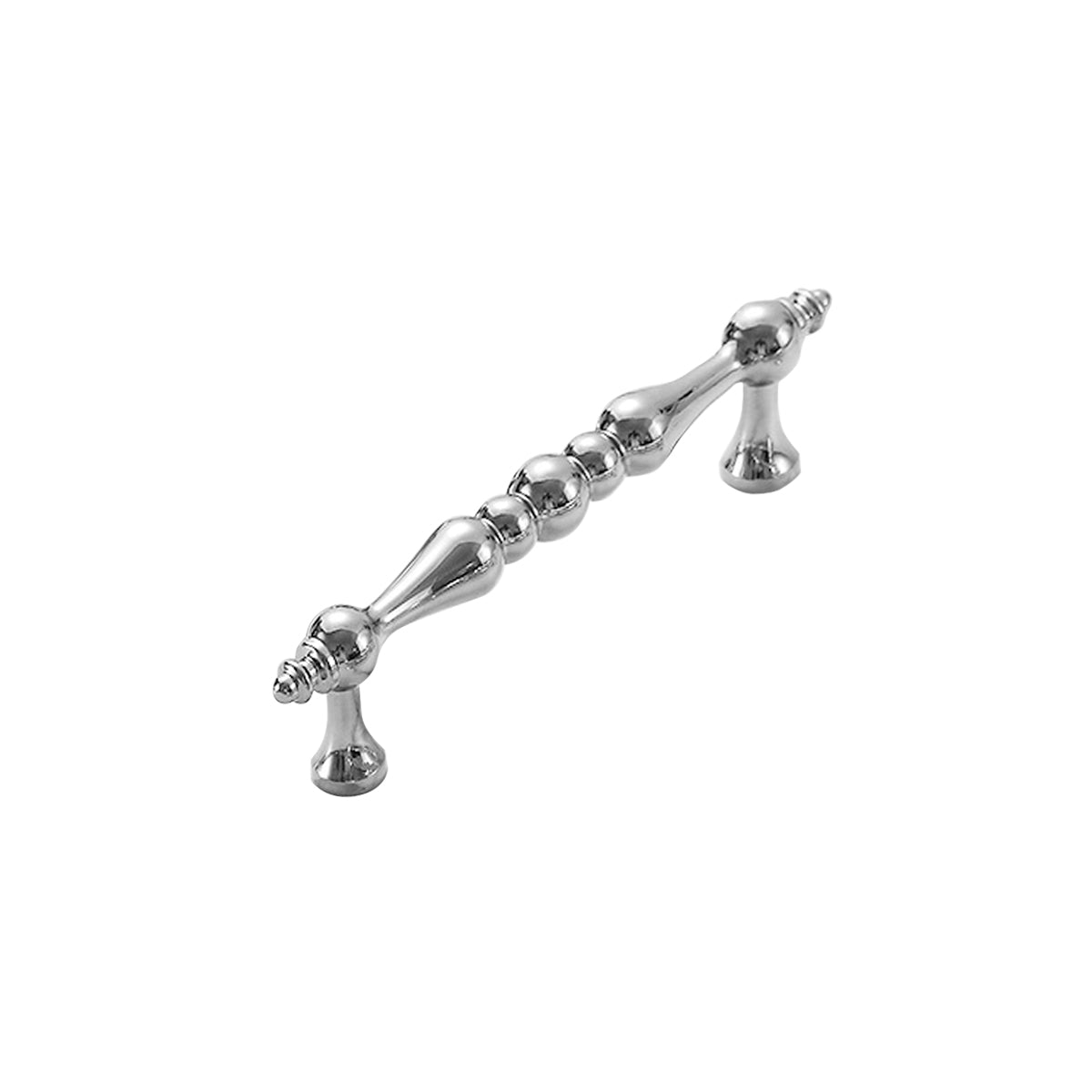 Solid Cabinet Door Pull Handle 96-160mm - Silver