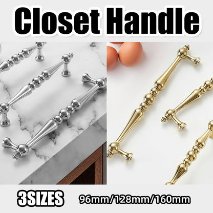 Solid Brass Cabinet Handle for Wardrobes And Drawers
