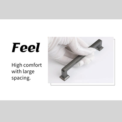 Zinc Alloy Cabinet Handle with Electroplated Finish