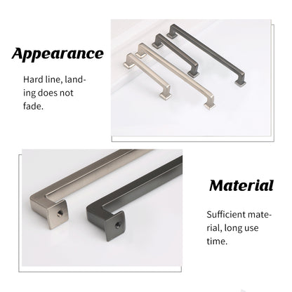 Zinc Alloy Cabinet Handle with Electroplated Finish