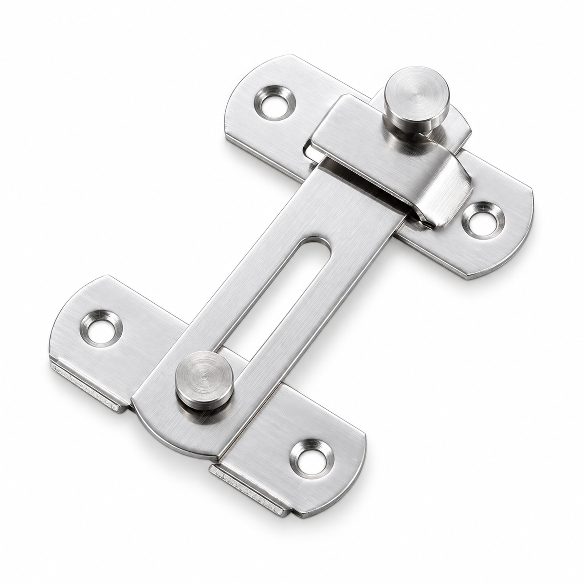 Stainless Steel 90 Degree Sliding Door Safety Latch Set - view 14