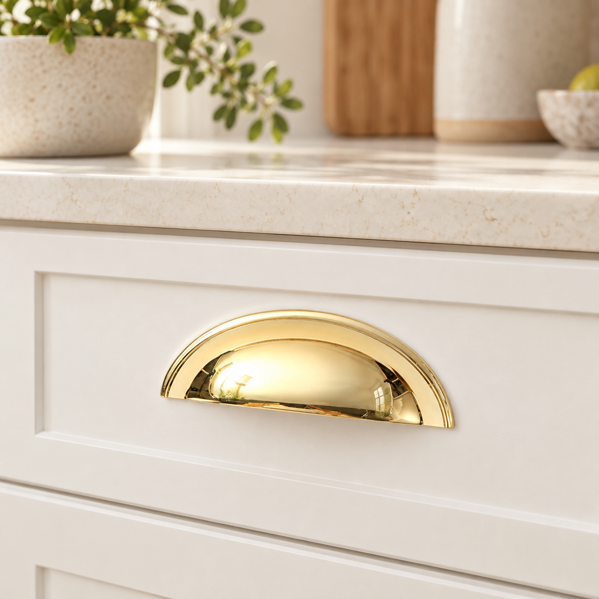 Cabinet Shell Door Pull 98x38x35mm - view 9