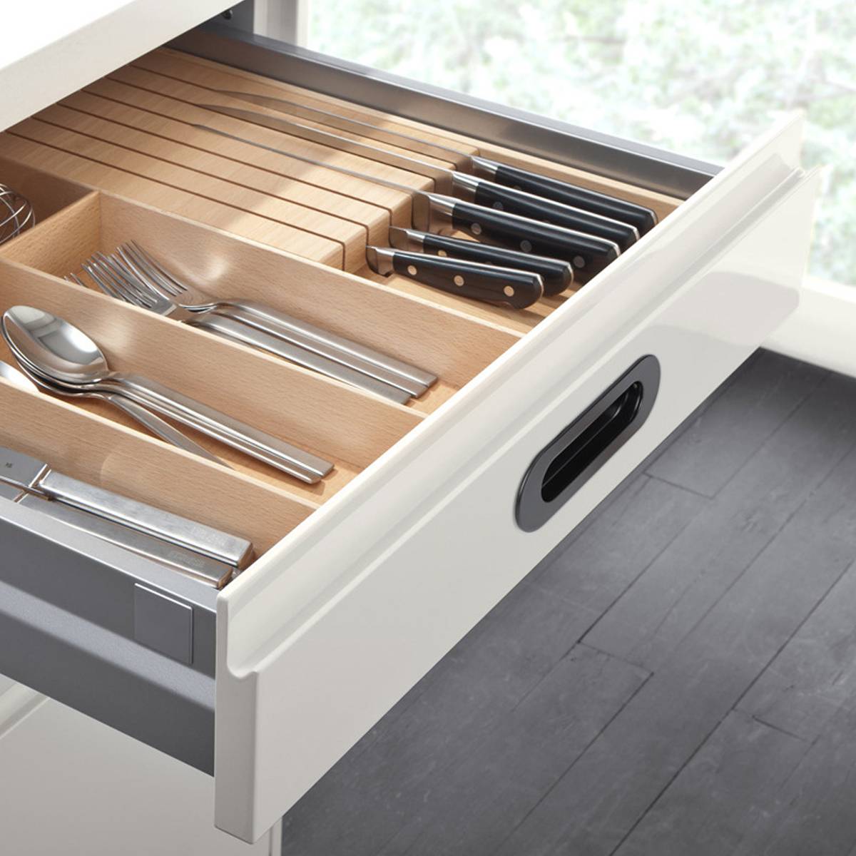 2 Pcs Embedded Cabinet Handle for Drawers