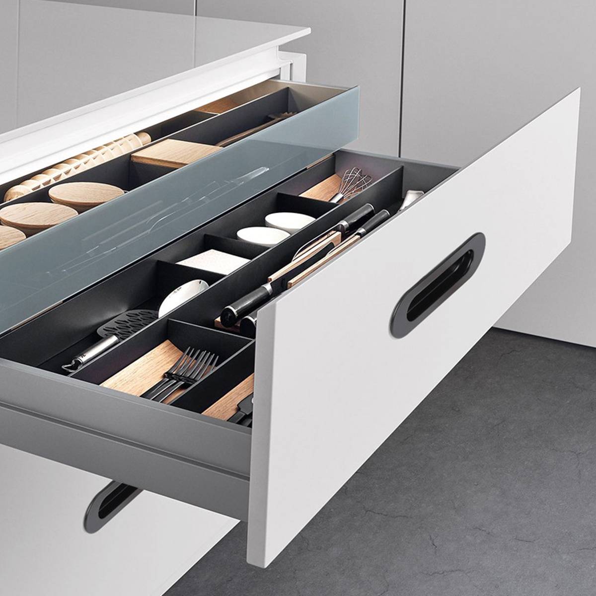 2 Pcs Embedded Cabinet Handle for Drawers