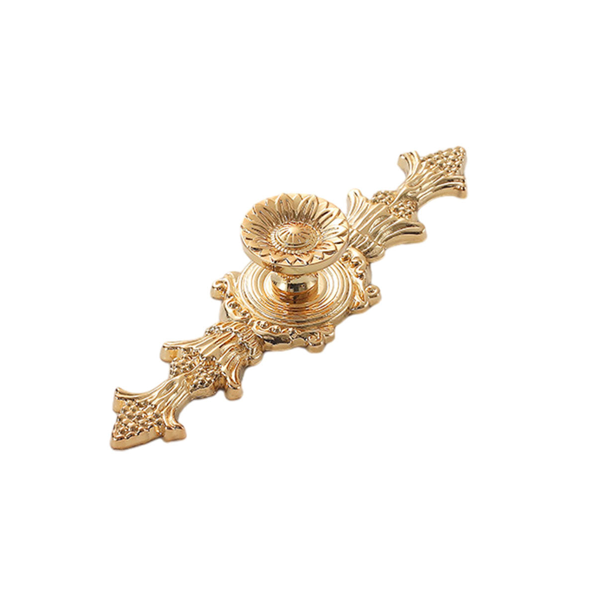 Curved Design Brass Cupboard & Cabinet Door Knob 121-170mm