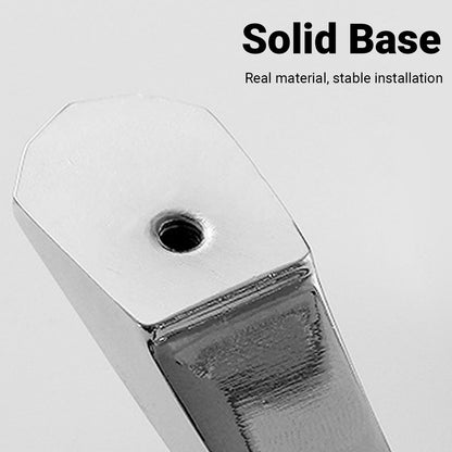 Silver Cabinet Handle with Polished Finish