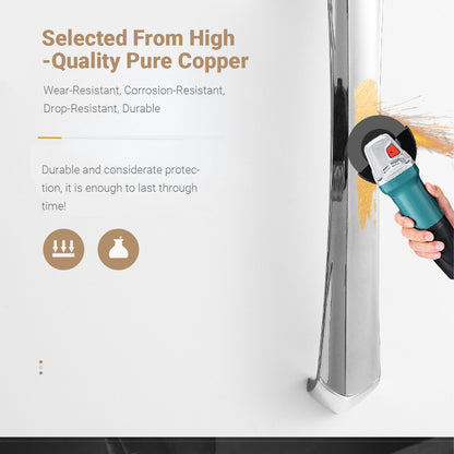 Silver Cabinet Handle with Polished Finish