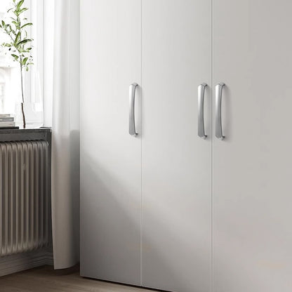 Silver Cabinet Handle with Polished Finish