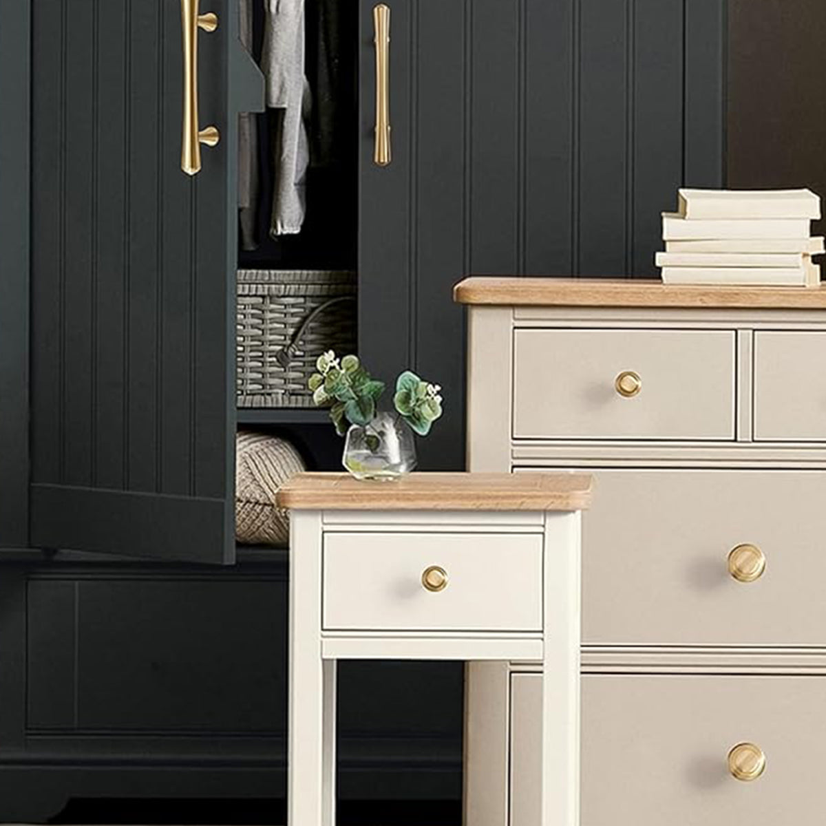 Brass Solid Brass Cupboard & Cabinet Door Knob 19mm × 24m