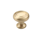 Brass Solid Brass Cupboard & Cabinet Door Knob 16mm × 20mm