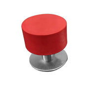 Red Self-Adhesive Stainless Steel Rubber Door Stopper