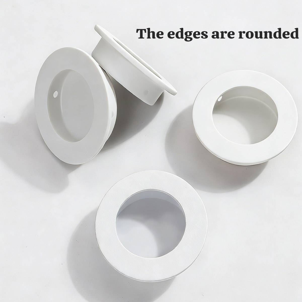2 Pcs Embedded Handle for Cabinets and Drawers