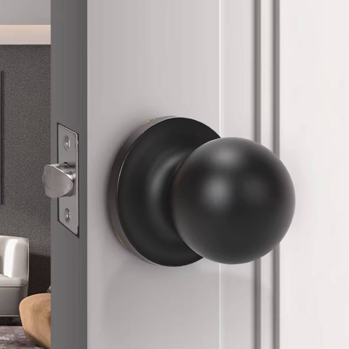 Rust Resistant Stainless Steel Keyless Spherical Door Lock