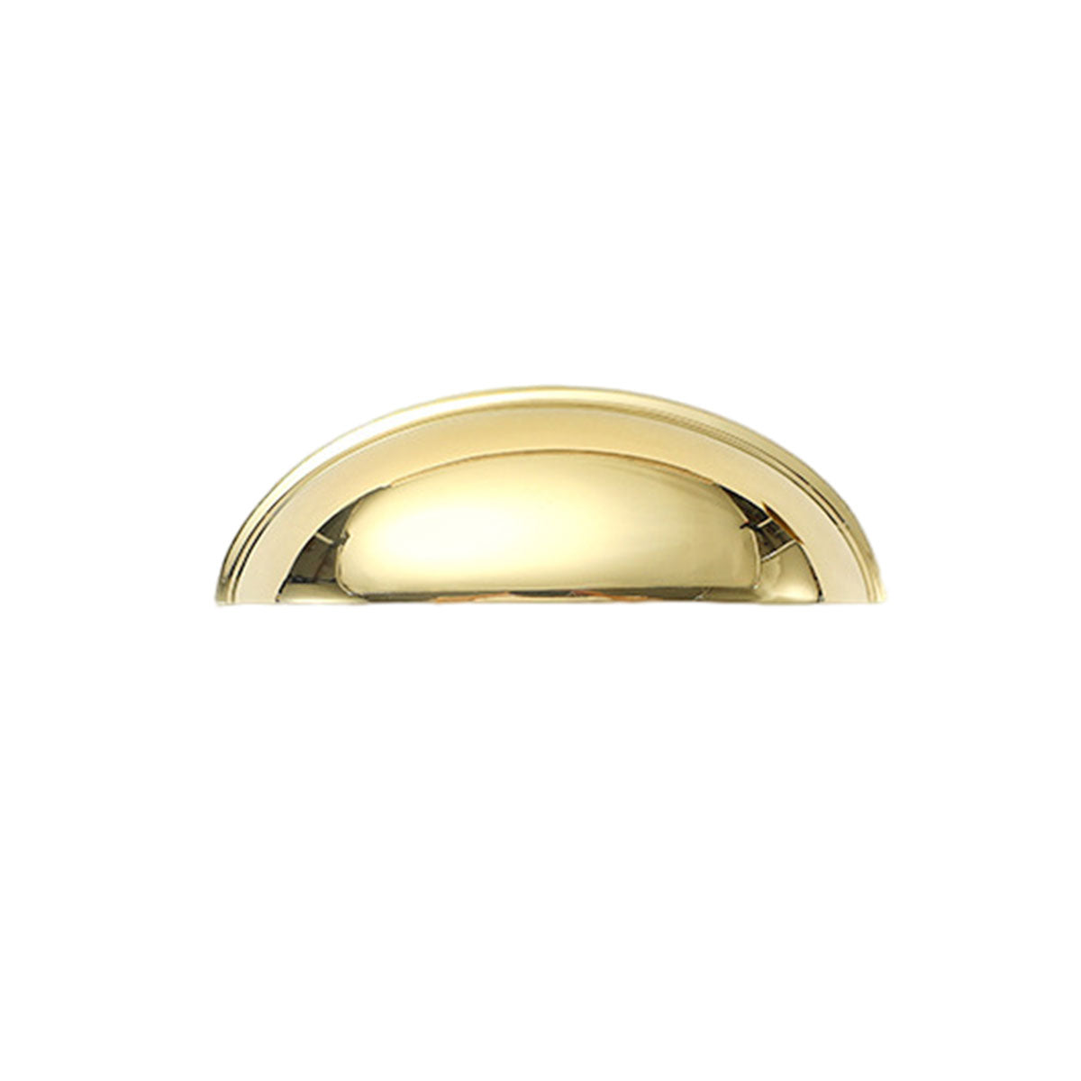 Shell Cabinet Handle Single-Hole with Electroplated Finish