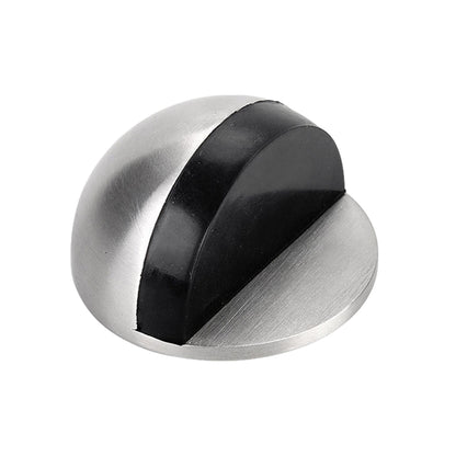 45mm Round Floor-Mount Door Stop with Rubber Bumper