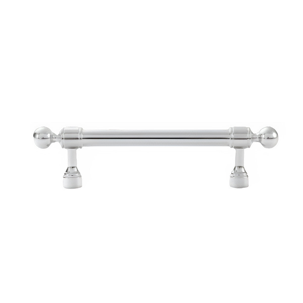 Bright Silver Brass Cupboard & Cabinet Door Pull Handle 96-320mm