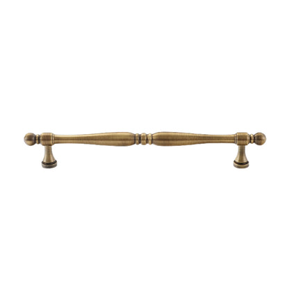 Solid Copper Cabinet Handle in Vintage Brushed Finish