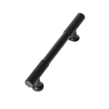 Vertical Grain Metal Cabinet Handles with Multiple Sizes