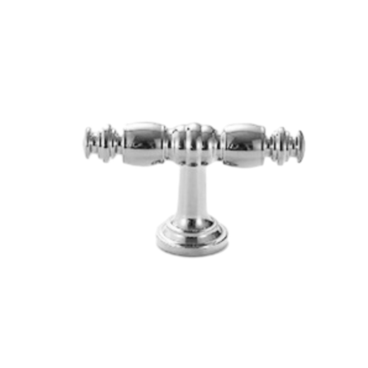 Brass Cabinet Pull Handle 96-224mm - Bright Chrome