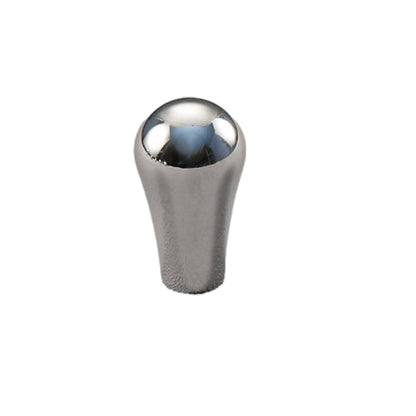 Bright Silver Copper Cabinet Knob Single-Hole