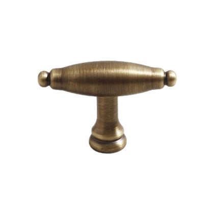 Vintage Cabinet Handle in Antique Brass for Cabinets