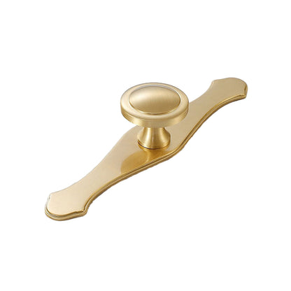 Multi-Size Pure Copper Cabinet Door Handle Electroplated