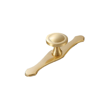 Multi-Size Pure Copper Cabinet Door Handle Electroplated