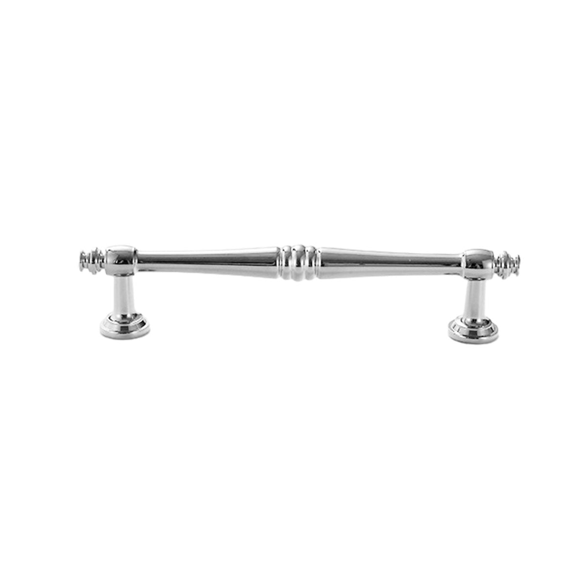 Brass Cabinet Pull Handle 96-224mm - Bright Chrome - view 3