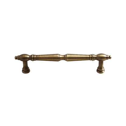 Vintage Cabinet Handle in Antique Brass for Cabinets