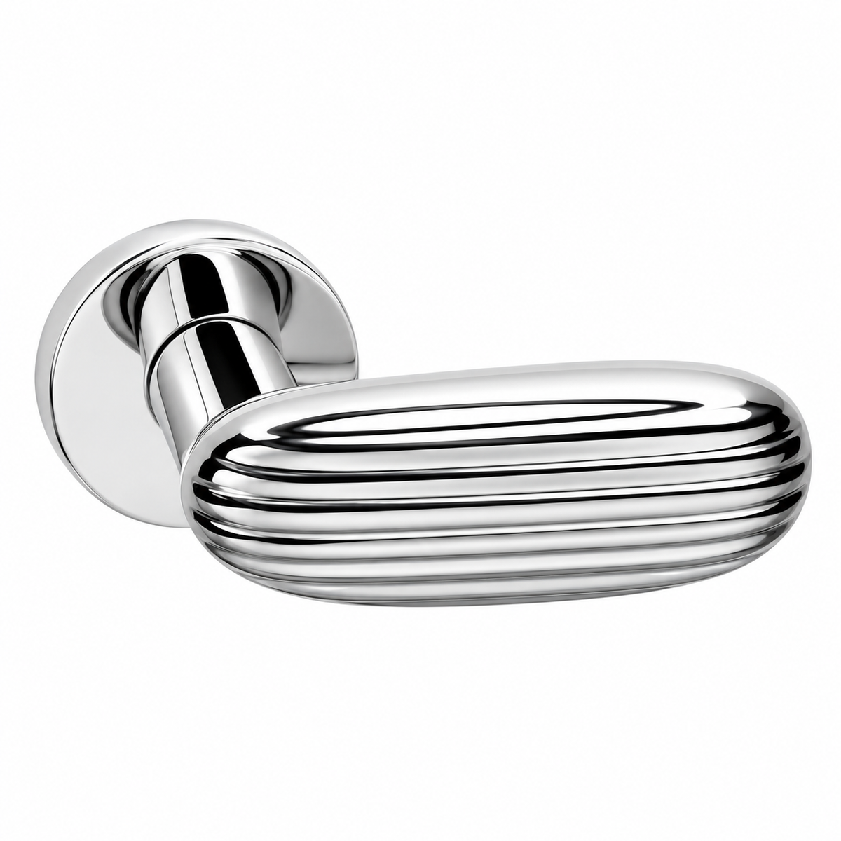 Zinc Alloy Interior Privacy Lever Handle 102mm
