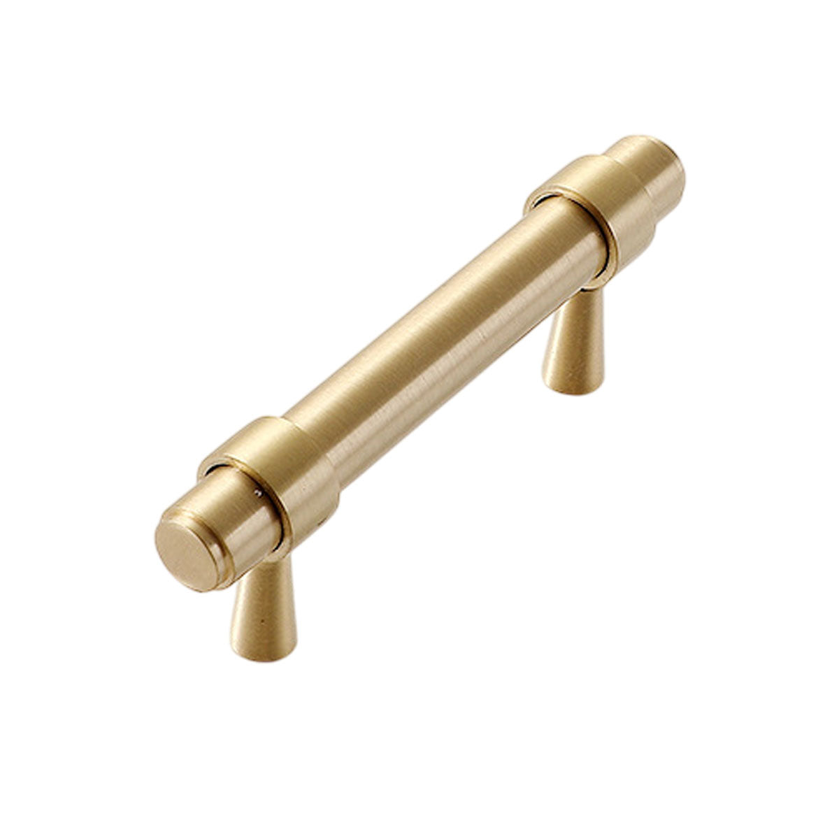 Brushed Brass Cupboard & Cabinet Door Pull Handle 64-320mm 2 Colors Options